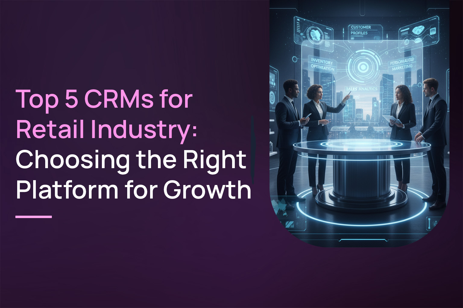 Top 5 CRMs for Retail Industry to Boost Sales & Customer Engagement