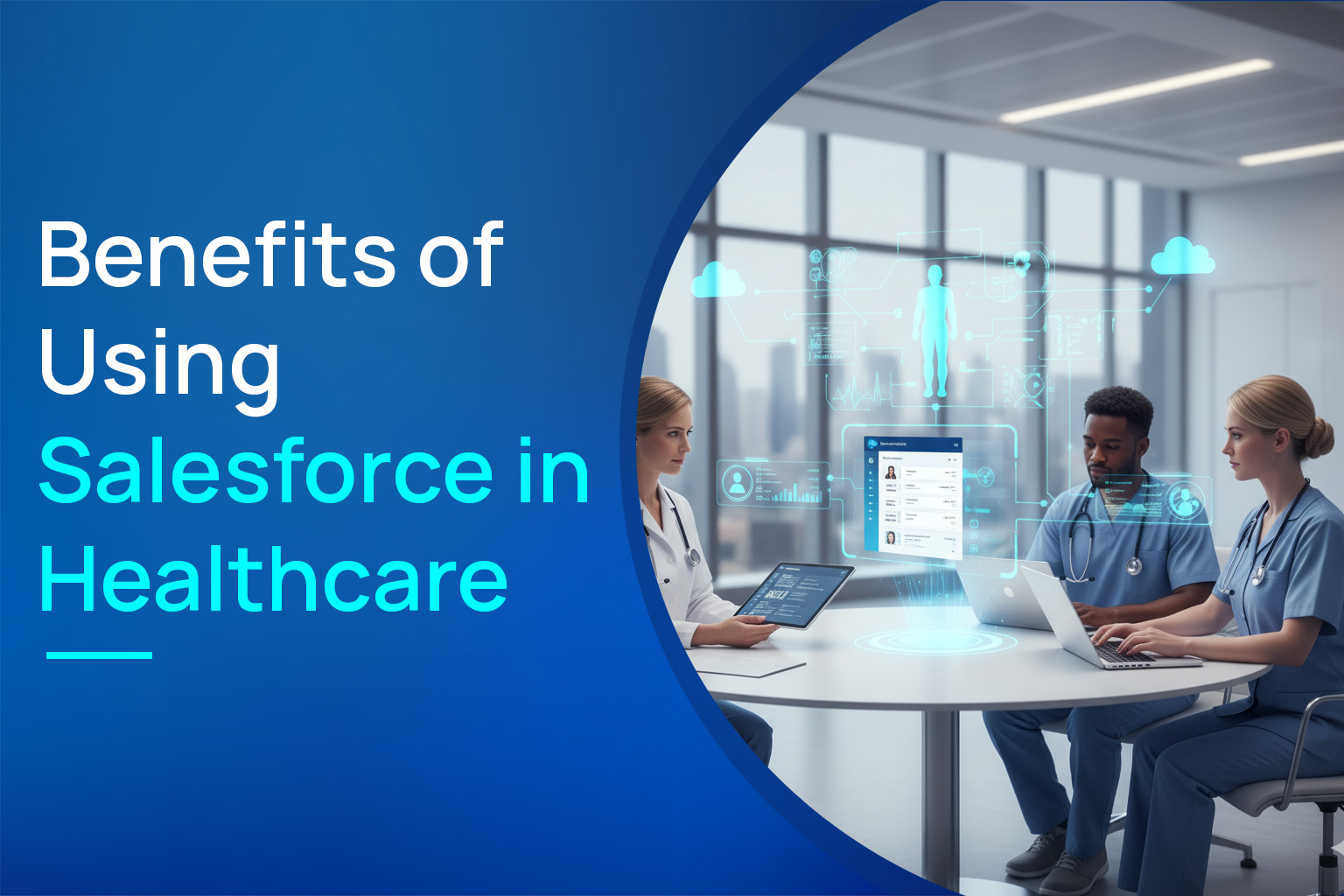 Benefits of using salesforce in healthcare