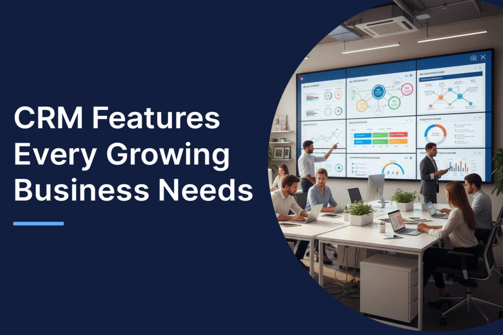 CRM Features Every Growing Business Needs to Scale Smarter