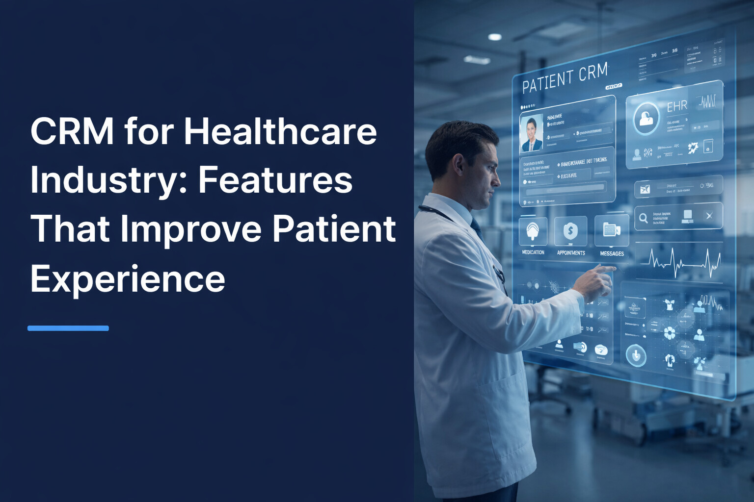 CRM for Healthcare Industry: Features That Improve Patient Experience