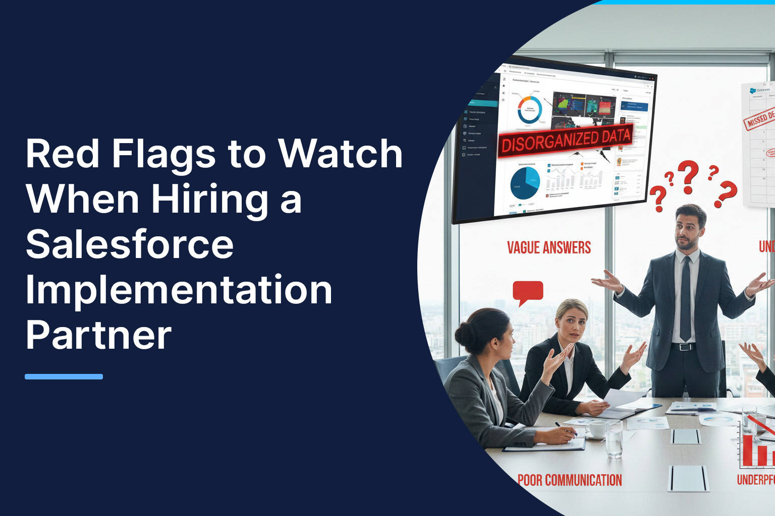 Red Flags to Watch When Hiring a Salesforce Implementation Partner