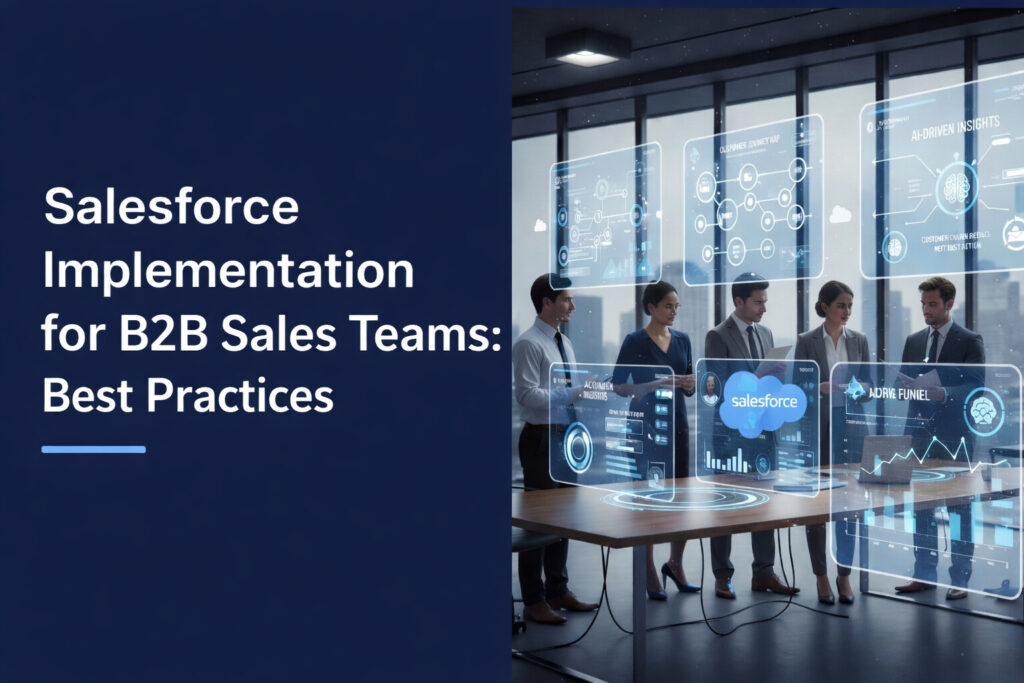 Salesforce Implementation Best Practices for B2B Sales Teams
